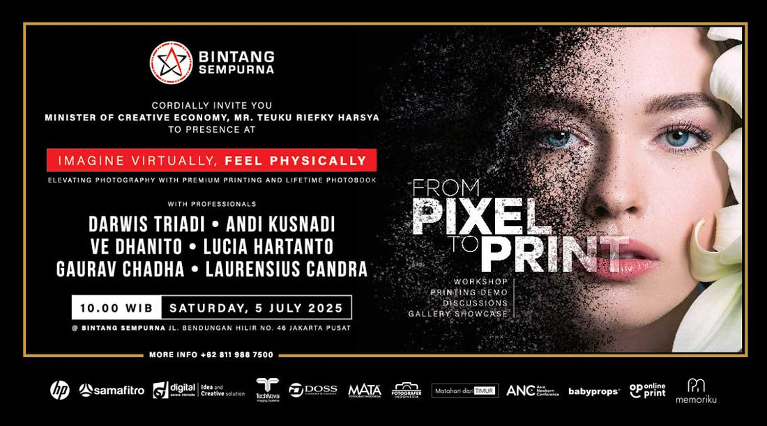 Memoriku Undang Para Fotografer di Acara "From Pixel to Print" Bareng Bintang Sempurna