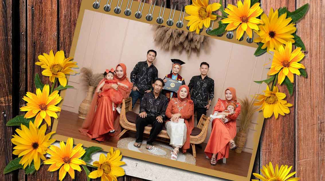 foto wisuda keluarga