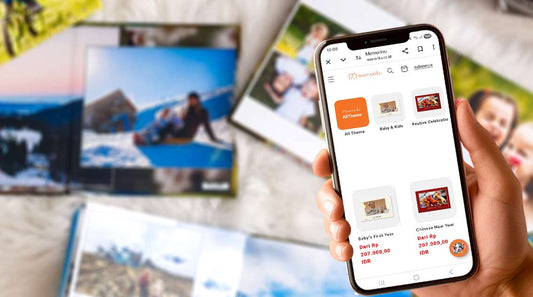 Cetak photobook dari smartphone
