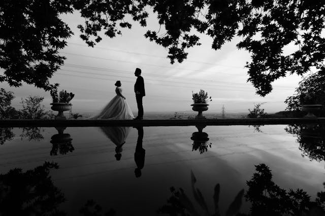 Ide pemotretan kreatif prewedding