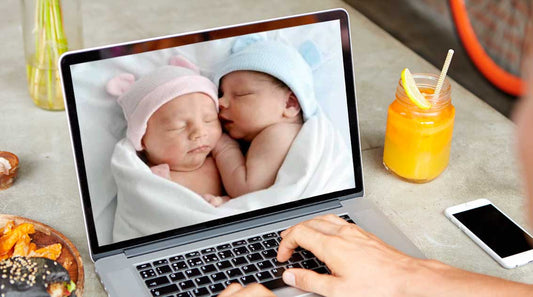 edit foto bayi kembar