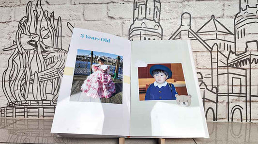 Laminasi super glossy pada cover photobook