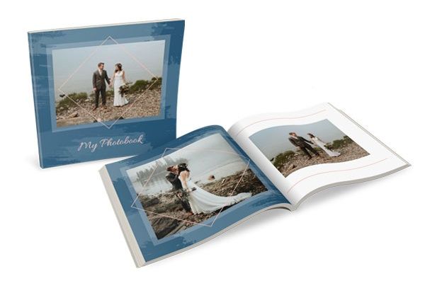 Navy and Blush Photobook Collection