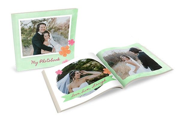 Watercolor Floral Photobook Collection